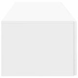 Wall-Mounted TV Cabinet High Gloss White 98 x 41 x 30 cm 898529