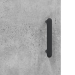 Highboard Concrete Grey 69.5x34x180 cm Engineered Wood 3189969