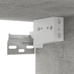 Wall-Mounted TV Cabinet Concrete Grey 102x35x35 cm Engineered Wood 806242