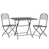 Garden Dining Set Anthracite 3084719