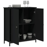 Sideboard Black 70x30x80 cm Engineered Wood 835534