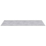 Stair Tread Rectangular 4 pcs Silver 50 x 25 cm Aluminium 4104274