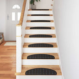 Self-adhesive Stair Mats 15 pcs Anthracite 65 x 21 x 4 cm 42011443
