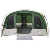 Family Tent Tunnel 8-Person Green Waterproof 94749