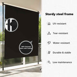Outdoor Roller Blind 200x270 cm Anthracite 145938