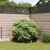 ZNTS Root Barrier with Connecting Rails Black 1x5 m 1,5 mm HDPE 42006483