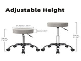 Fleece Nylon wheel 150kg Grey Technician's stool Nine compartments with leather buckle Five star 57886203