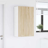 Hanging Cabinet Sonoma Oak 60 x 31 x 100 cm Engineered Wood 884356