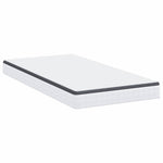 Mattress White and Grey 90 x 190 cm Bonell Spring 4106438