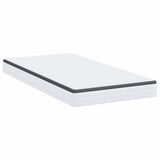 Mattress White and Grey 90 x 190 cm Bonell Spring 4106438