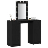 Dressing Table Black 102 x 33 x 135 cm Engineered Wood 865182