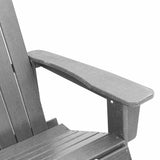 Adirondack Rocking Chair Light Grey 92 x 73.5 x 92 cm HDPE 42006628
