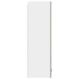 Hanging Cabinet with Door Riga Concrete Grey 40 x 31 x 100 cm 884341