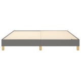Box Spring Bed Frame Dark Grey Super King Fabric 3121179