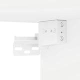 Shoe Cabinet White 32x35x70 cm Engineered Wood 808954