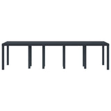 Garden Table Anthracite 300 x 100 x 73 cm Poly Rattan 3378520