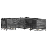 L-Shaped Garden Furniture Covers 2 pcs 16 Eyelets 250x250x70 cm 3155372