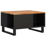 Coffee Table 60x50x35 cm Solid Wood Acacia 352866