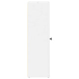 Bathroom Cabinet with Roll Holder White 20.5x22x72 cm 858515