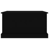 Storage Box Black Engineered wood Medium Storage Box 816505
