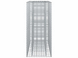 Gabion Raised Bed 2 pcs Silver 170 x 50 x 150 cm 3422234