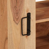 Sink cabinet with Shelf Brown 71 x 33 x 58 cm Solid Acacia Wood 4102767