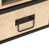 Coffee Table 100x50x40 cm Solid Mango Wood 287871