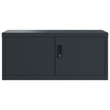 File Cabinet Anthracite 90x40x180 cm Steel 3188331