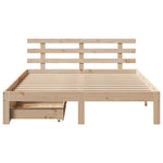 Bed Frame with Drawers without Mattress 140x190 cm 3302002
