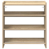 Shoe Rack Sonoma Oak 60x25x62 cm Engineered Wood 859889
