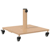 Parasol Base Light Wood 45 x 45 x 31.5 cm 42010366