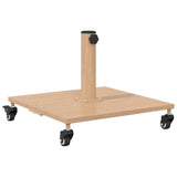 Outdoor Umbrella Base Light wood 45 x 45 x 31 cm Steel 42010366