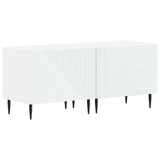 TV Cabinet White Engineered Wood 896895
