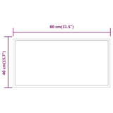 LED Bathroom Mirror 40x80 cm 3154079