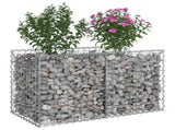 Gabion Raised Bed Silver 42033291