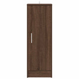 Shoe Cabinet Brown Oak 32x35x92 cm Engineered Wood 816019