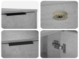 Cat Crate Furniture Concrete Grey 100 x 49 x 45 cm 8014762