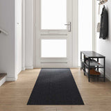 Carpet Runner Anthracite 80 x 400 cm Fabric 42011425