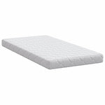 Mattress with Coconut Layer White 120 x 60 cm PU Foam 4106376