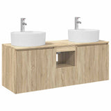 Bathroom Cabinet Set 3 pcs Sonoma Oak 49.5 x 44.5 x 65 cm 3405679