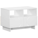 TV Stand 60 x 34.5 x 40 cm White Engineered Wood 8011459