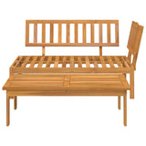Garden Pallet Sofa Set 2 pcs Solid Wood Acacia 365848