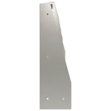 Retaining Wall 6 pcs 100 x 12 x 50 cm Stainless Steel Silver 3449132