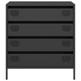 Sideboard Black 68x39x73.5 cm Cold-rolled Steel 851286