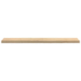Window Sills 2 pcs Untreated 140x25x2 cm Solid Wood Oak 4009107