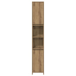 ZNTS 3 Piece Bathroom Furniture Set Artisan Oak Engineered Wood 3328566