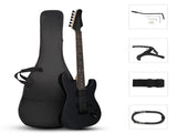 GST 39in Electric Guitar H-H Pickups Black suit for Heavier Rock 66998644