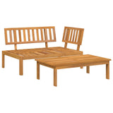 Garden Pallet Sofa Set 2 pcs Solid Wood Acacia 365848