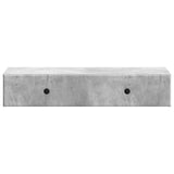 Wall-Mounted Side Table Concrete Grey 87.5 x 34.5 x 17 cm 899178
