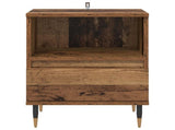 Bedside Cabinet 2 pcs Old Wood 40 x 35 x 50 cm Engineered Wood 882650